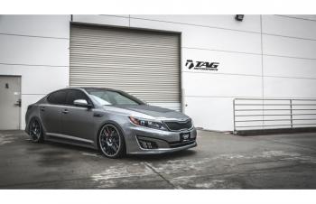 14' KIA OPTIMA W/ ACCUAIR AND VOSSEN