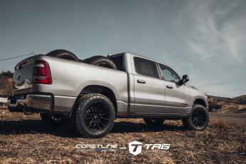 2021 RAM 1500 on Vossen HF6-1 Wheels