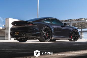 992 Carrera S with Fabspeed Exhaust on Vossens