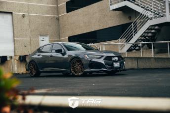 TLX Type S on Vossen HF-7 Wheels