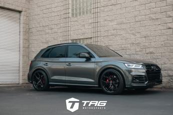 B9 SQ5 on Vossen HF-5 Wheels | CETE Lowered