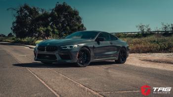 20 M8 Competition on HRE P207 Wheels