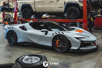 SF90 XX on HRE CRBN HX101 | Novitec