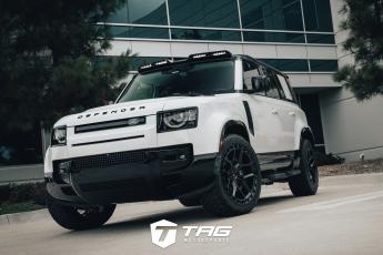 Defender 110 on Urban x Vossen UV-X Wheels