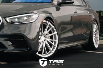 W223 S580 Lowered on Vossen HF-4T Wheels