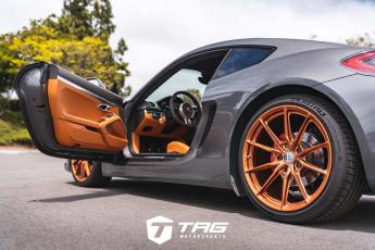 981 Cayman GTS on HRE P104SC Wheels