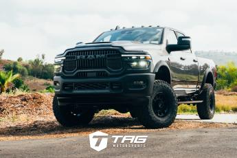 2500 Rebel Lifted on Method Wheels