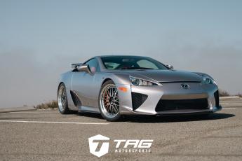 TAG LFA on BBS LM Wheels | XPEL Clear Bra