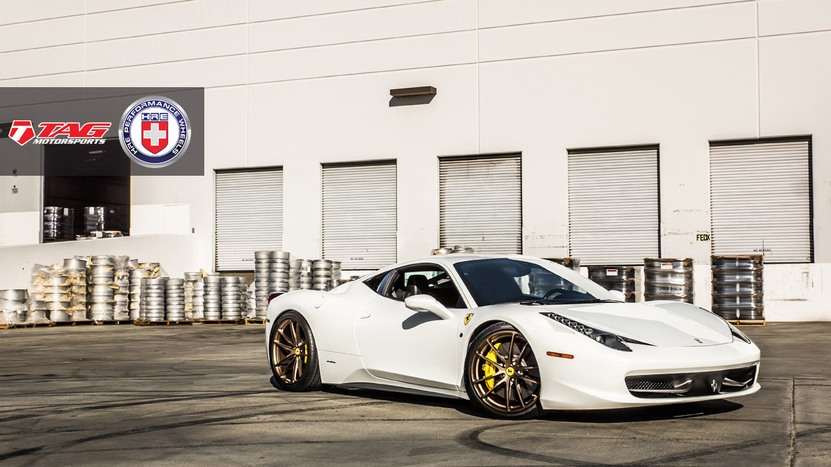Ferrari 458 on HRE P104 - Full Shoot!