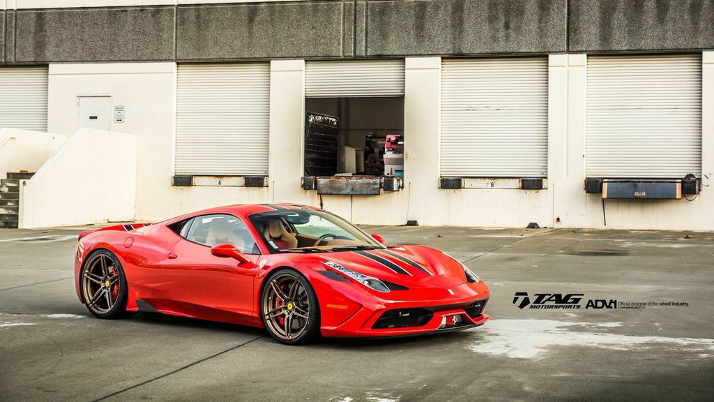Speciale Day! Ferrari 458 Speciale on ADV.1 Wheels