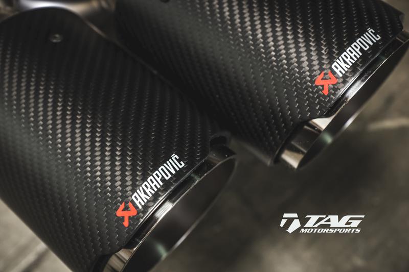 Akrapovic Exhaust Installed on our BMW M4