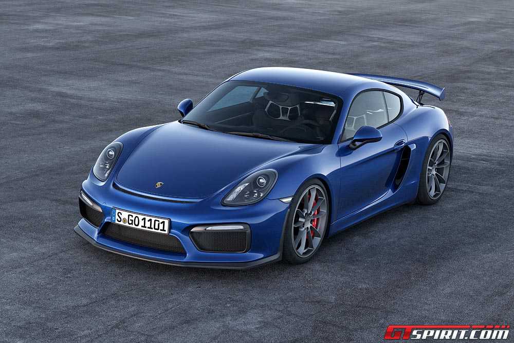 2015 Porsche Cayman GT4 - Official!