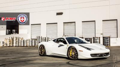 Ferrari 458 on HRE P104 - Full Shoot! 