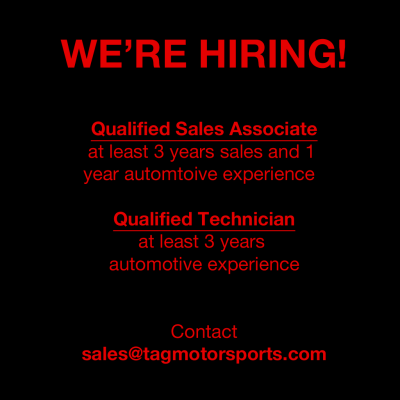 We're Hiring! 