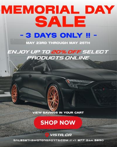 3 DAYS ONLY - MEMORIAL DAY SALE AT TAG!