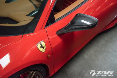 Capristo Ferrari 458 / 488 Mirrors INSTALLED!