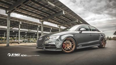 2015 Audi S3 on ADV05 CS Wheels 