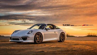 2015 Porsche Targa 4S with ADV Wheels + Techart + AWE Tuning