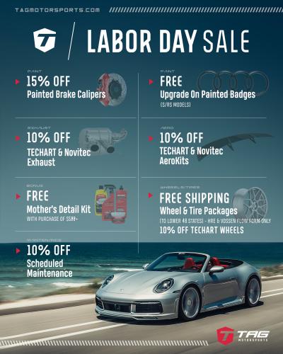 THE TAG LABOR DAY 2020 SALE!