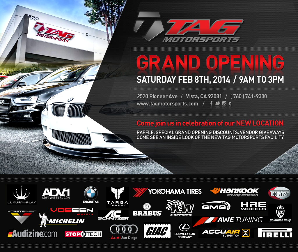 GRAND OPENING // February 8th at 9am!